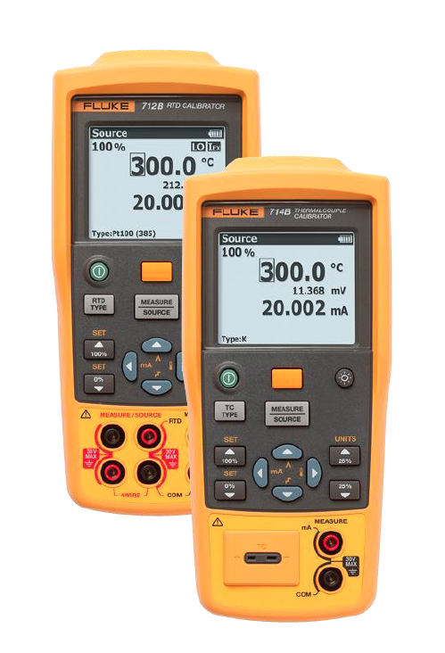 Fluke 712B and 714B Temperature Calibrators