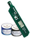 Compact, Digital Hygro-Thermometer with 33% and 75% RH calibration standards and case