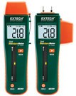 Monitor wood/building materials moisture content without surface damage