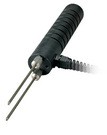 Dual sharp pins with 3.4"/8.5cm pin length