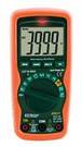 Averaging, autoranging DMM with 4,000 count large LCD display and temperature function