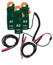 Set of 3 clamp probes with 0.8" (19mm) jaw opening