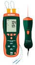 Thermometer with differential Type K and non-contact IR temperature measurements