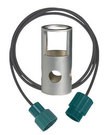 Extension cable for measuring in solutions that are hard to reach