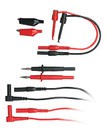 8-piece test lead kit ideal for the testing of digital circuitry