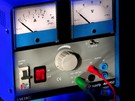 Built-In variable transformer provides continous voltage adjustmentAmpermeter and voltmeter to perform permanent control over output voltage and current