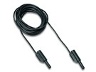 Test lead, black, 4 m