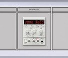 A high performance linear regulated DC power supply with true analog controls and digital functionality. 