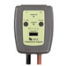 Adds temperature measurement to a tester.

Most TPI brand and any competitor DMM, clamp-on or oscilloscope having the capability of measuring up to 2000mV AC/DC (2V AC/DC), 10M> Ohm input impedance, and equipped with industry standard spaced input jacks 19mm on center.