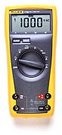 All inputs, ranges and functions protected to 600V CAT III and 1000V CAT II.
Protected from overvoltage transients to 6 kV per IEC 1010-1.
Volts, Ohms, 10A and mA Current, Diode Test, Continuity Beeper.
0.3% basic accuracy.
Rugged, overmolded case.
Lifetime warranty.
Large easy to read, analog/digital display.
Automatic Touch Hold mode.
Fast autorange and manual range.