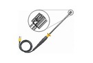 Type-K thermocouple for surfaces in rugged environment, durable ribbon sensor, measurement range: -127 to 600°C.