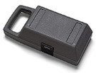 Heavy duty case with carrying handle and accessories storage compartment
Top cover snaps onto back to serve as tilt stand
One year warranty
