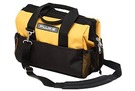 Steel reinforced frame
Rugged ballistic cloth with heavy duty hardware
Large zippered storage compartment with 25 pockets
Weather resistant
Carry all your tools to the job
One year warranty