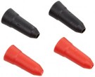   Probe Tip Cap Set, Red and Black