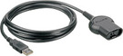 Safety-designed interface cable to connect the optically-isolated serial interface port of Scopemeter or Power Quality Analyzer to a standard USB-interface on your PC. Optical isolation allows you to float your instrument at mains voltages or beyond, while being connected to your PC.