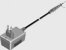 Provides power cord operation and charging for ScopeMeter 190 Series test tool.