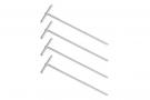 Seven-piece set for performing 3- and 4-pole fall-of-potential testing that measures the ability of the earth ground system or individual electrode to dissipate energy from the site.