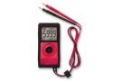 The Amprobe PM55A is the ultimate pocket-sized multimeter. Only 3/8" thick and less than 3 oz in weight with full functionality offering AC and DC voltage measurement to 600 V, AC and DC current to 2000 μA, resistance to 6 Megohm, capacitance to 2000 μF, frequency to 30 kHz, diode test and continuity with beeper. It also offers VolTect™, a built-in, non-contact voltage detection feature for AC voltages.

Another key feature of this pocket multimeter is AutoTect, which automatically selects between AC and DC voltage, or resistance measurement based on the test point to which the leads are connected. Fully auto ranging, this meter offers nine different measurement functions plus features that are usually found in much more expensive and larger meters.

The digital display is oversized with large digits and unit icons in the display. In spite of its size, this pocket multimeter is fully safety rated to CAT III 300 V, CAT II 600 V and is UL listed. No other meter this small offers such performance and high safety ratings. The PM55A Pocket Multimeter includes a silicone protective holster, deluxe carrying case, attached test leads, battery and manual.
