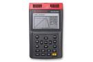 Professional analyzer for testing, maintenance, troubleshooting and efficiency of solar panels. The analyzer is used in the installation of solar panels to determine the proper inverter size, optimum power output position of panels and identifies broken or worn-out cells.