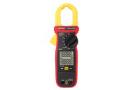 This rugged and reliable clamp meter is designed for professional electrician and technician that need a fast responding, feature packed, go-to clamp meter. The ACD-14-PRO offers a complete range of measuring functions for both HVAC and electrical applications. This modern Clamp Meter features a large low-light backlit LCD dual display for dimly lit areas and is capable of simultaneously displaying voltage and amperage – to perform voltage drop tests. The ACD-14-PRO offers TRMS, low pass filter, in-rush current, frequency, resistance, capacitance, temperature, DC micro-Amps, Amp-tip and non-contact voltage detection.
The Amp-Tip function allows for precise measurement of current down to the tenth of an Amp, for reliable, accurate current measurement of both large and small diameter wires. The low pass filter allows measurement of current and voltage on variable frequency drives (motors with speed controlled by frequency). True-RMS ensures accurate voltage measurements in noisy environments. Designed with a rubber over modeled enclosure for extra durability and safety rated to CAT III 600 V.