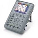 Instek GDS-122: GDS-122 is GW Instek’s first handheld oscilloscope launched to the market. It is equipped with 3.8-inch color LCD, which is helpful to clearly show 2 different channel waveforms at one display. Its 100 MSa/s real-time sampling rate and Dual Waveform Math (DWM) function provide users with the fast waveform analyzing capability. What’s more, the additional 6k memory brings the GDS-122 with the impressive accurate data-capturing capability to satisfy diverse industrial requirements. Besides, the DMM mode offers 3 ¾ build-in 4,000 count digital multimeter and auto/manual range adjusting function. No matter in the situation like dealing with voltage, electric current, resistance, diode or even auxiliary measuring, GDS-122 helps obtaining precise information without any delay.